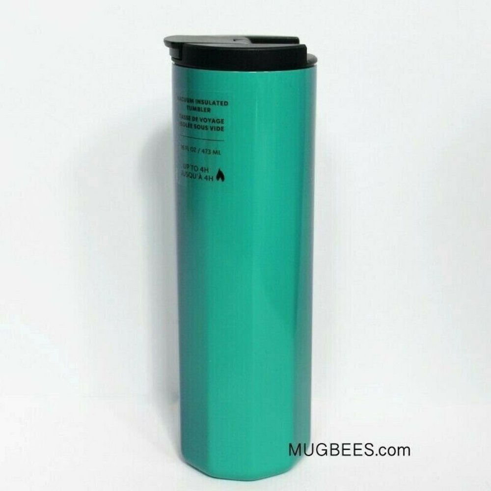 Starbucks Summer 2020 Gradient Teal Vacuum Stainless Steel Tumbler 16 oz - Picture 3 of 7